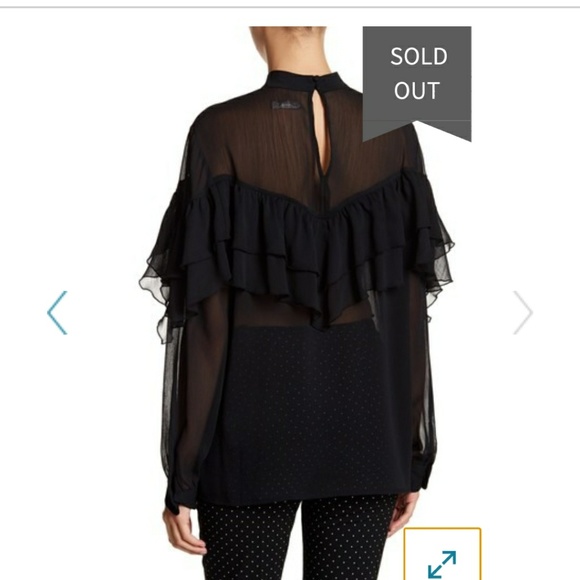 14th & Union Ruffle Blouse - Picture 2 of 4